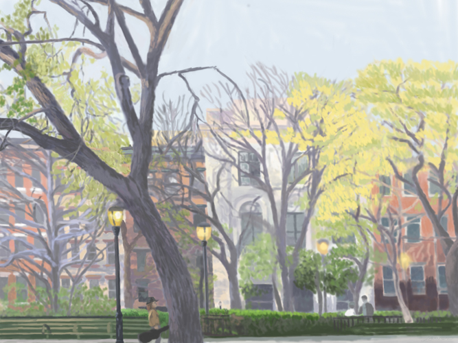 Tompkins Square Library by Lauren Edmond