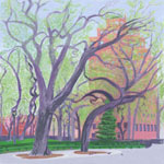 2 Trees in early spring