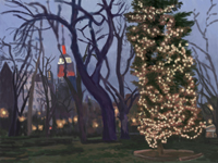 Tompkins Square winter